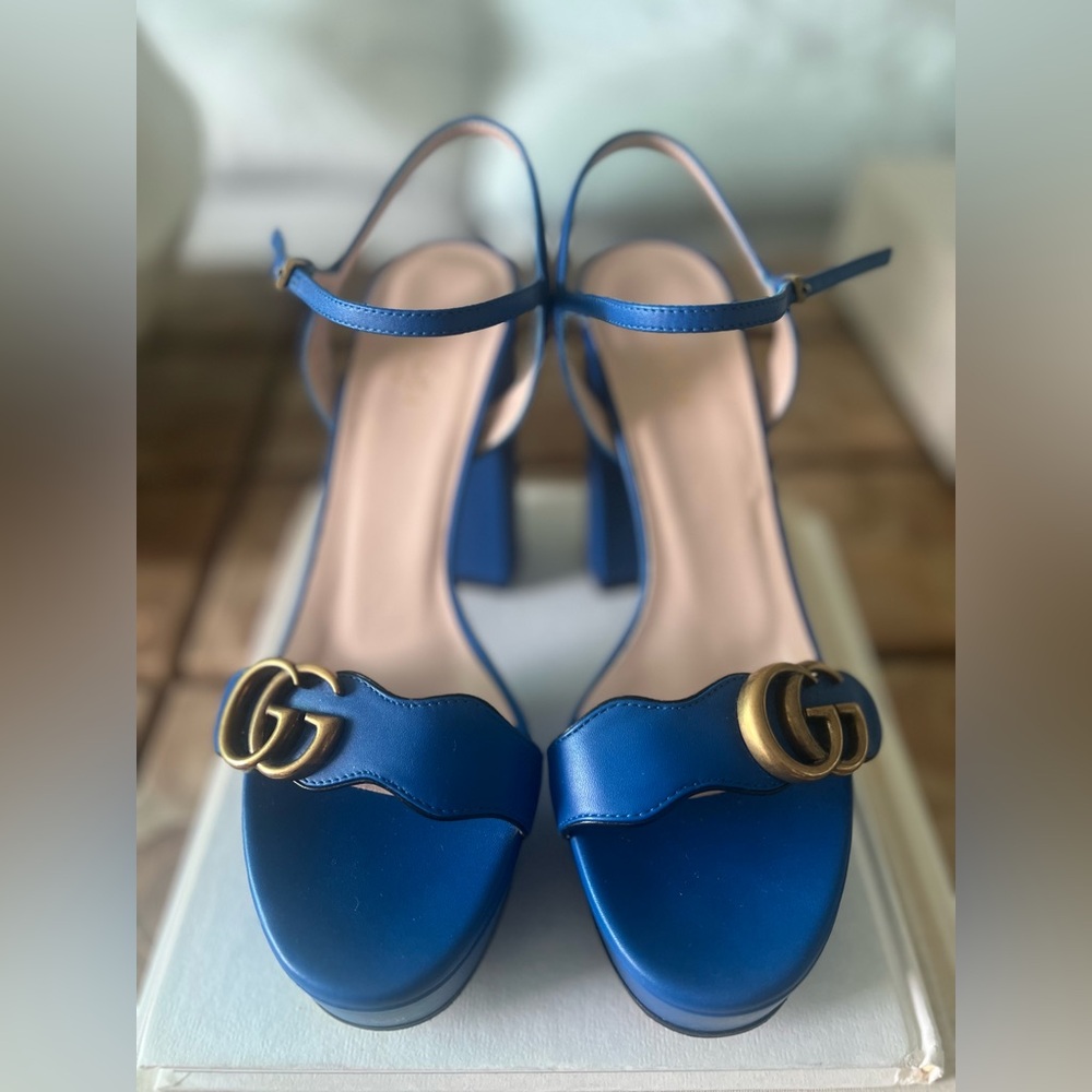 Gucci Blue high heels